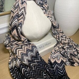 100% Wool Orange Label Missoni Scarf - LIKE NEW!